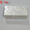 kotak perhiasan kerang silver 8x16 cm / kotak souvenir wanita-2