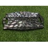 baki flat kerang mutiara abstrak abu l/ kerajinan kerang unik/ produk etnik kerang-1