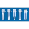 microcentrifuge tubes, pp, with screw cap, ungraduated centrifuge