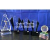 piala golf kristal 3d