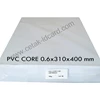 pvc sheet bahan id card cetak sablon core 0.6 mm - a3