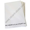 pvc inkjet bahan baku id card 0.15 mm - a4