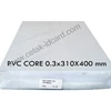 pvc id card white core offset 0.3-310x400mm