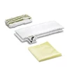 steam cleaners accessories - bathroom microfibre cloths set (4 pieces)