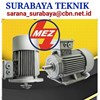 stockist mez electric motor ac toko surabaya teknik jawa timur