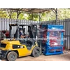 mesin cetak paving block hydrolik full otomatis plc