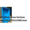 bak fiber persegi panjang