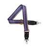 long strap bag / tali tas wanita motif violet triangle bahan & aksesoris tas