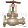 50 globe hose bronze valve with nakajima coupling