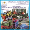 outbound pelajar di hotel singgasana