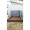tempat tidur minimalis full jok kerajinan kayu