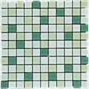 mosaic venus cascara white green