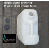 jerigen plastik putih susu 20 liter merk ks-2