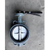 butterfly valve wafer type cast steel lever operated