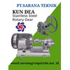 pt sarana teknik kundea stainless steel kundea rotary gear pump