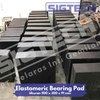 karet bantalan bridge bearing 500 x 300 x 91 mm