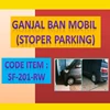 sf-201-rw ganjal ban mobil (stoper parking)