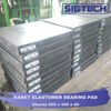 karet elastomer bearing pad ukuran 600 x 400 x 80-1