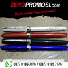 souvenir pulpen promosi gel metalik 827-3