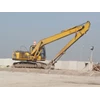 sewa / rental alat berat excavator pc 200 - 8 long arm surabaya