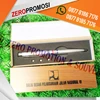 souvenir pen laser 3 fungsi dengan kotak kayu - pulpen promosi
