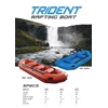 trident rafting boat (perahu karet)
