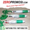souvenir pen klik 4 warna tinta tali - pulpen promosi-1