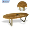 pacific table oval stainless
