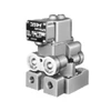 koganei round type 3-position solenoid valve 253 503 753 series