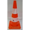 traffic cone full orange gosave 70 cm