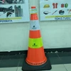 traffic cone base hitam 75 cm gosave