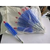 goodway gtc-211q-1 tube cleaning brush, blue nylon