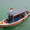 kapal tenaga surya, mesin kapal mengunakan pembangkit listrik tenaga surya-1