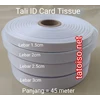 bahan tali id card tissue, bahan pita id card sublim, bahan tali tissu, bahan pita tisu