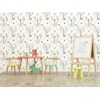wallpaper dinding anak motif aneka hewan/ the zoo/mix-3