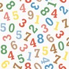 wallpaper dinding anak murah motif angka/numbers/uk 53 cm x 10m-6