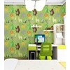 wallpaper dinding anak motif aneka hewan// the zoo-2