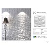 wallpaper dinding marvel 3d motif diamond drill white pvc