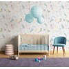 wallpaper dinding anak motif aneka hewan/ the zoo/burung-2