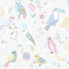 wallpaper dinding anak motif aneka hewan/ the zoo/burung-3