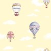 wallpaper dinding simple motif balon udara/ ballon air/ wallpaper roll-2