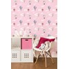 wallpaper dinding simple motif balon udara/ ballon air/ wallpaper roll-5