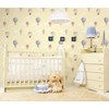 wallpaper dinding simple motif balon udara/ ballon air/ wallpaper roll-4