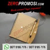 souvenir memo ramah lingkungan + pulpen kode ys-mo - memo promosi