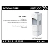 top-load water dispenser artugo ad 30 bottom cabinet-2