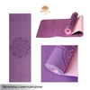 tpe yoga mat motif mandala tebal 6mm-1