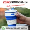souvenir tumbler promosi lipat collapsible coffe cup cetak logo murah