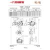 pompa piston nhdp 120 series brand hawk made in italy-1