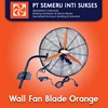 wall fan kipas angin dinding blade orange