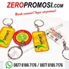 souvenir promosi gantungan kunci acrylic custom logo